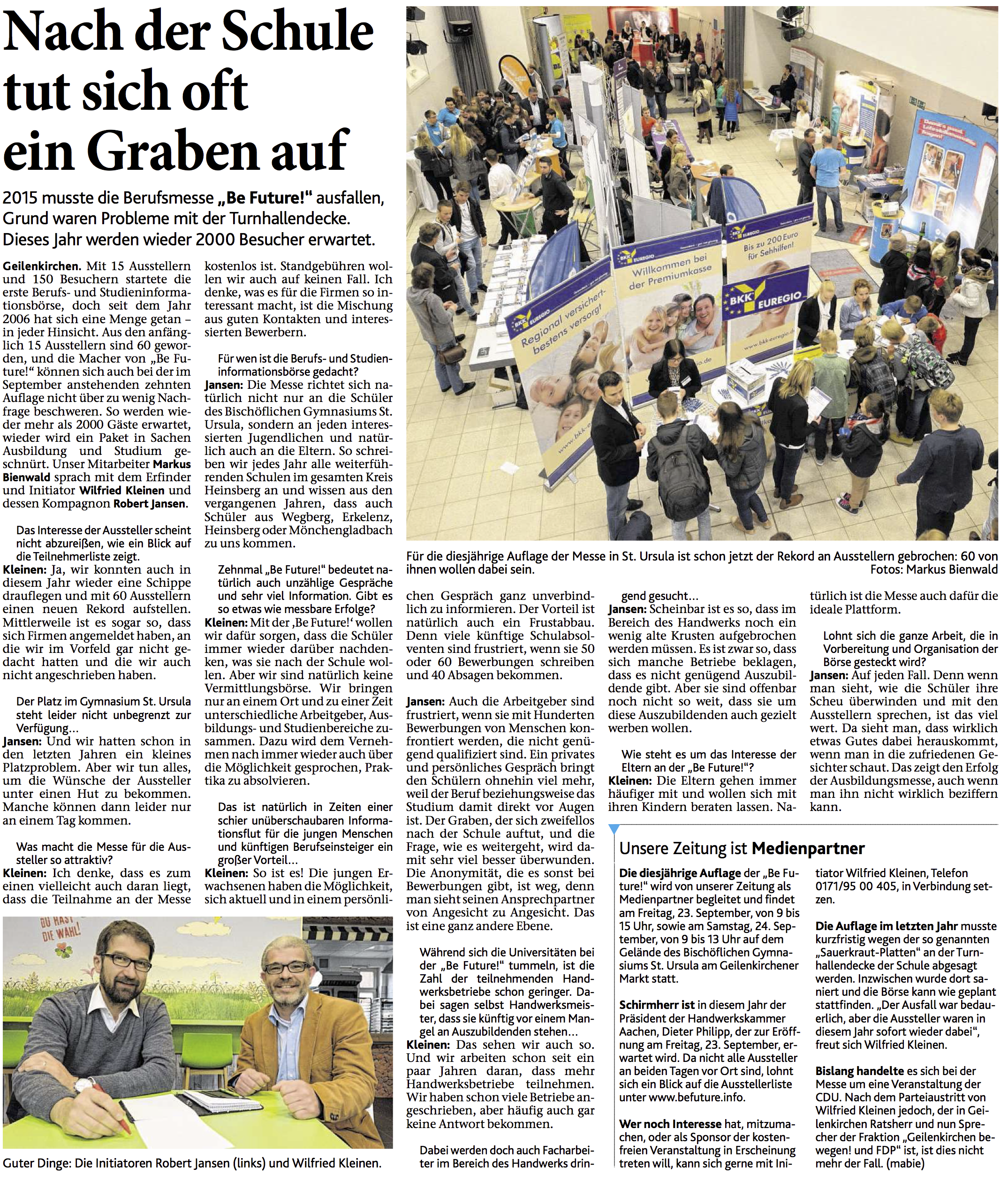 Geilenkirchener Zeitung 15.04.2016