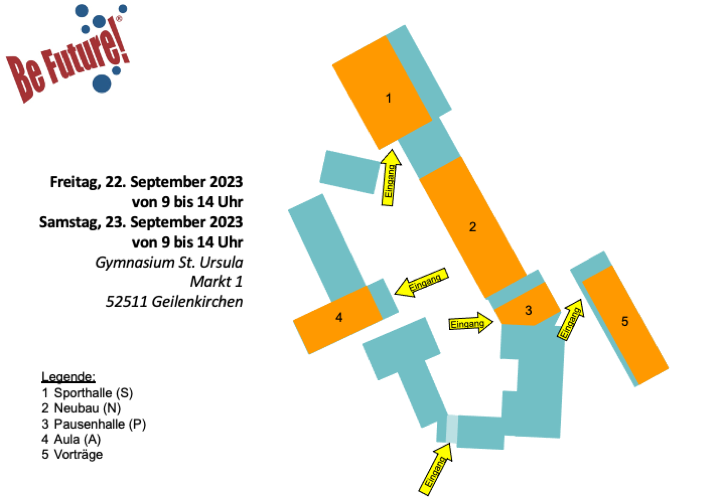 Lageplan St. Ursula